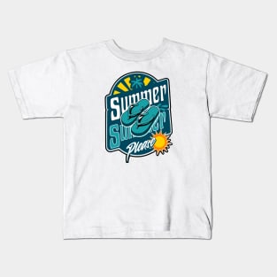 Flip flops summer Kids T-Shirt